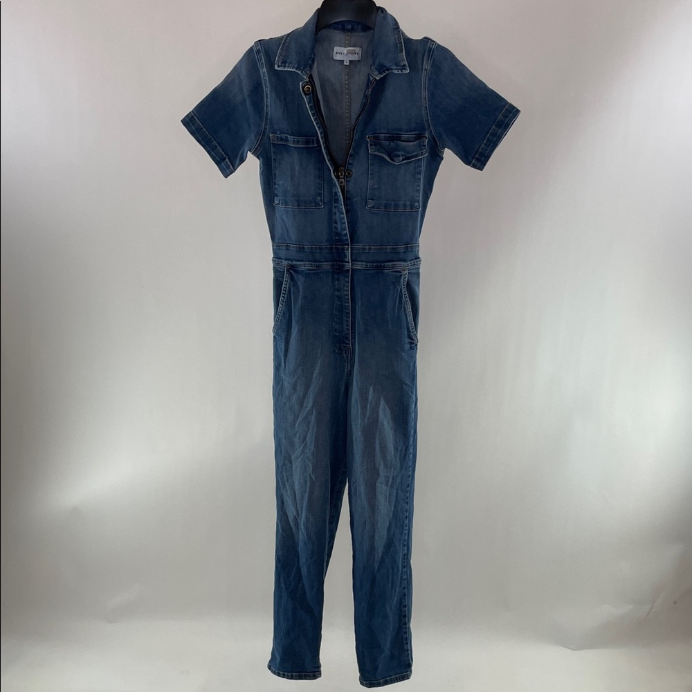 Rivet Utility Rebel Denim Jumpsuit, S - Picture 7 of 16